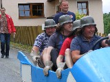 Rasante Fahrt im Sommerbob Rasante Fahrt im Sommerbob